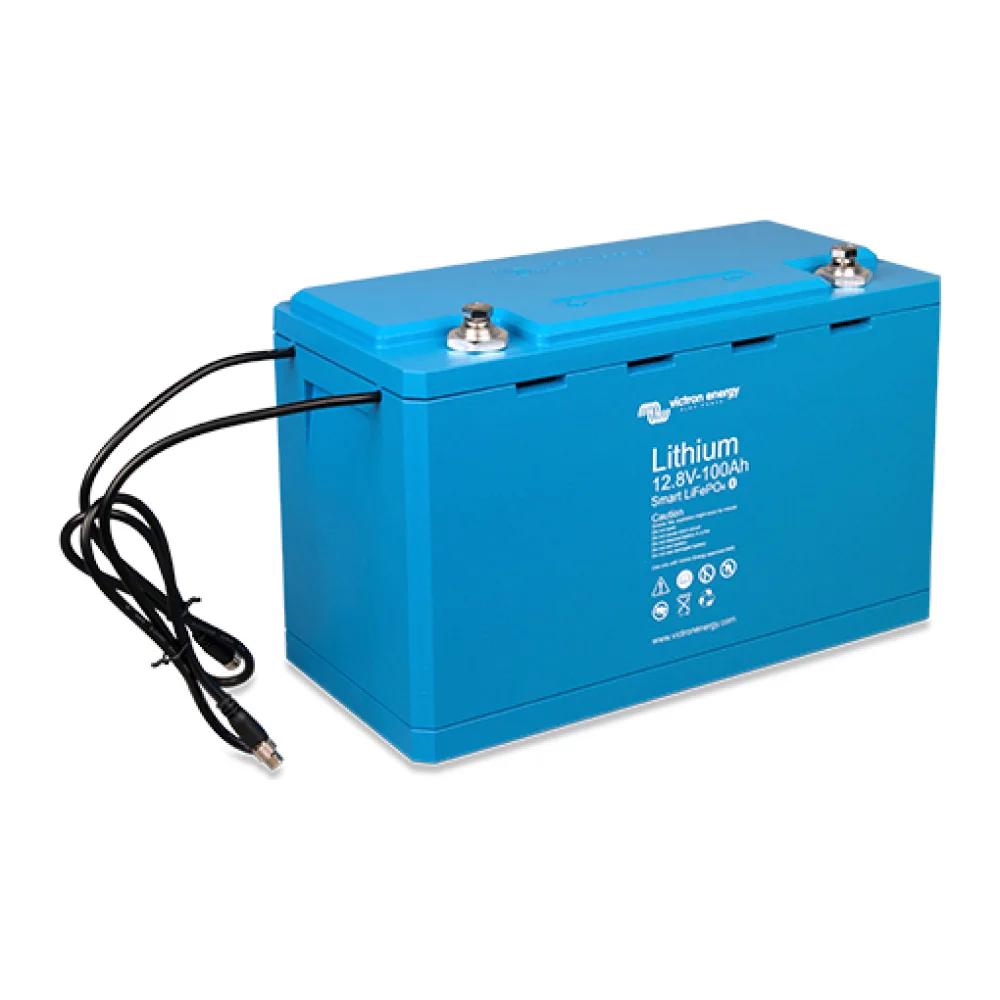 Batería de litio (LiFePO4) 12.8v 100Ah Smart BMS con Bluetooth