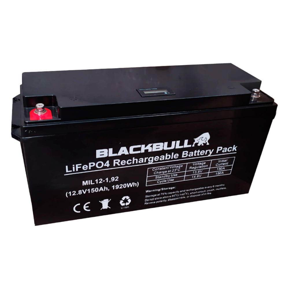 Batería Litio BlackBull 12V 150Ah