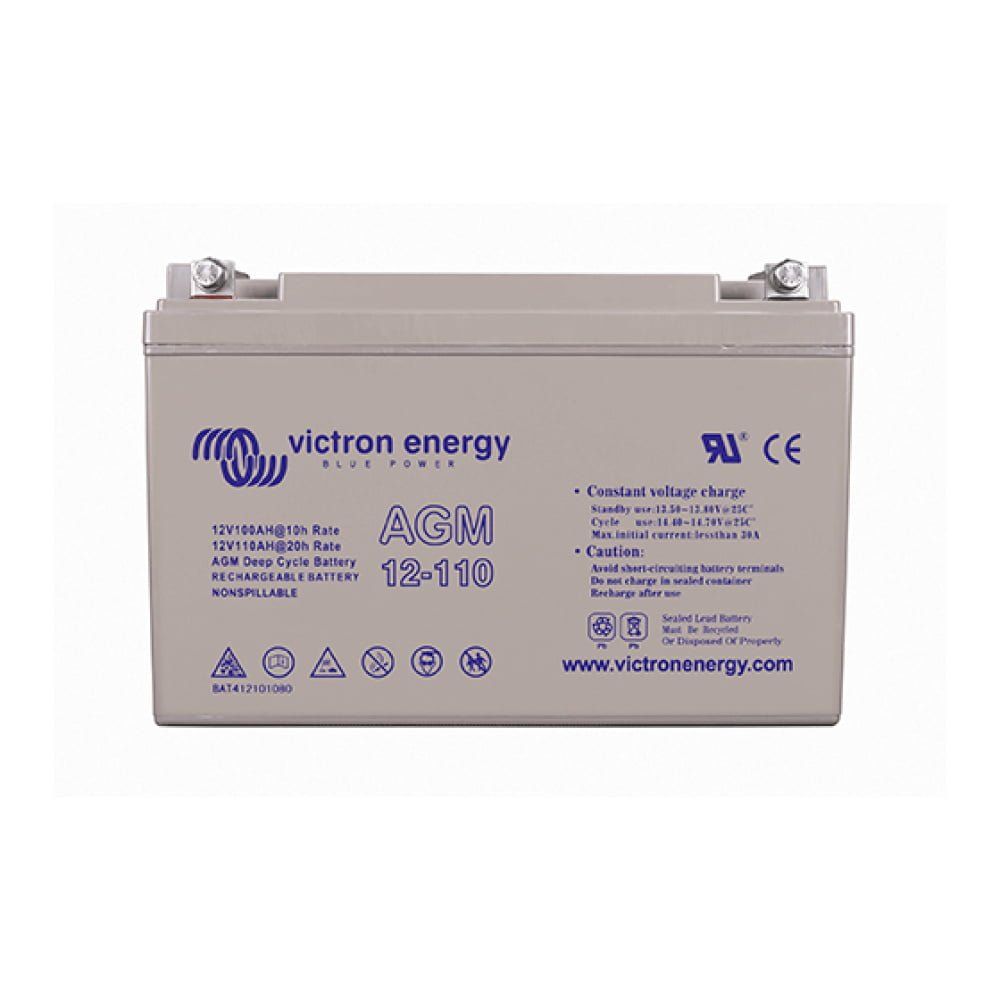 Victron 12V/110Ah AGM Deep Cycle Battery - BAT412101084