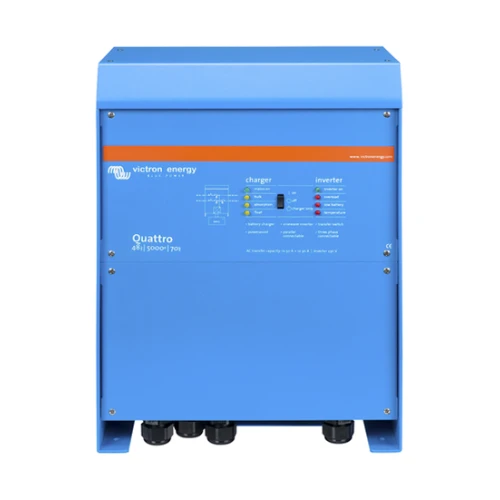 Victron Quattro 48-5000VA 70V 100+100A inverter