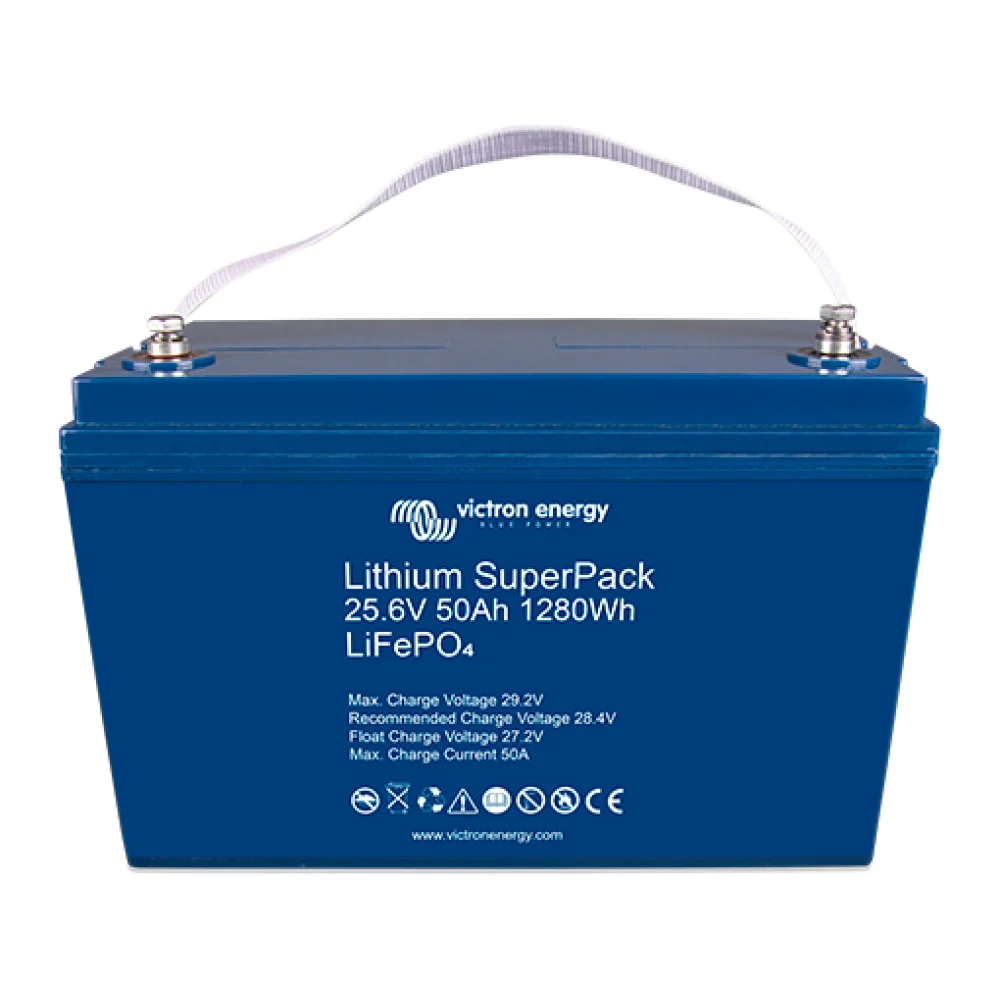 Victron SuperPack Batterie au lithium 25.6V-50Ah