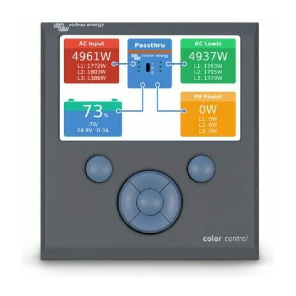 Victron color control gx monitoring