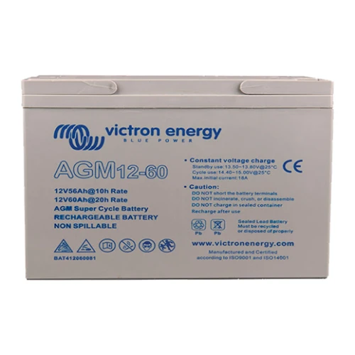 Batería Victron 12V/60Ah AGM Deep Cycle Batt.