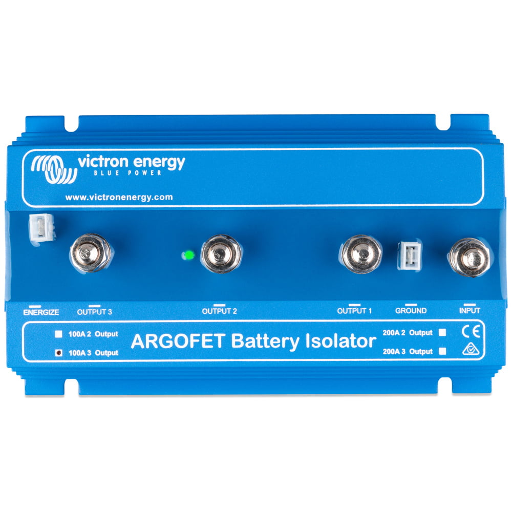 Separador Victron de baterías Argofet 100-3 Tres baterías 100A - ARG100301020