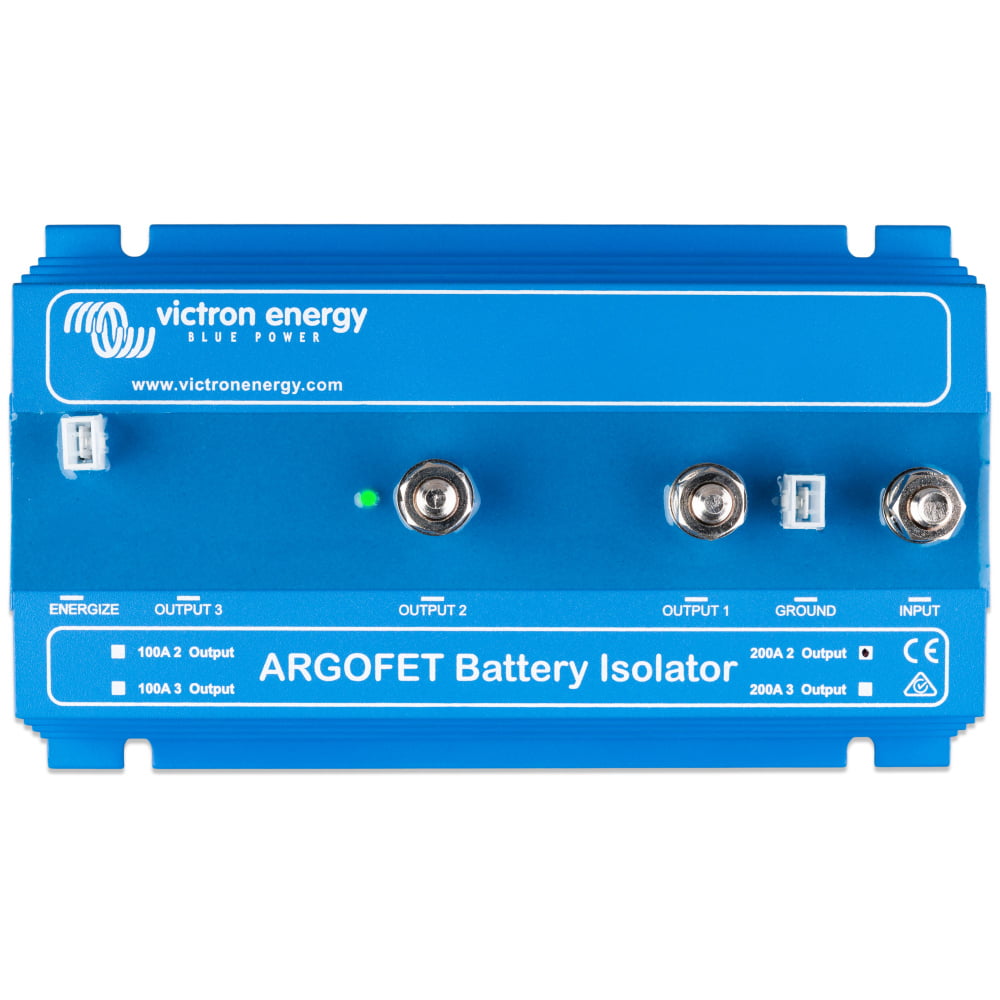 Separador Victron de baterías Argofet 200-2 Dos baterías 200A - ARG200201020