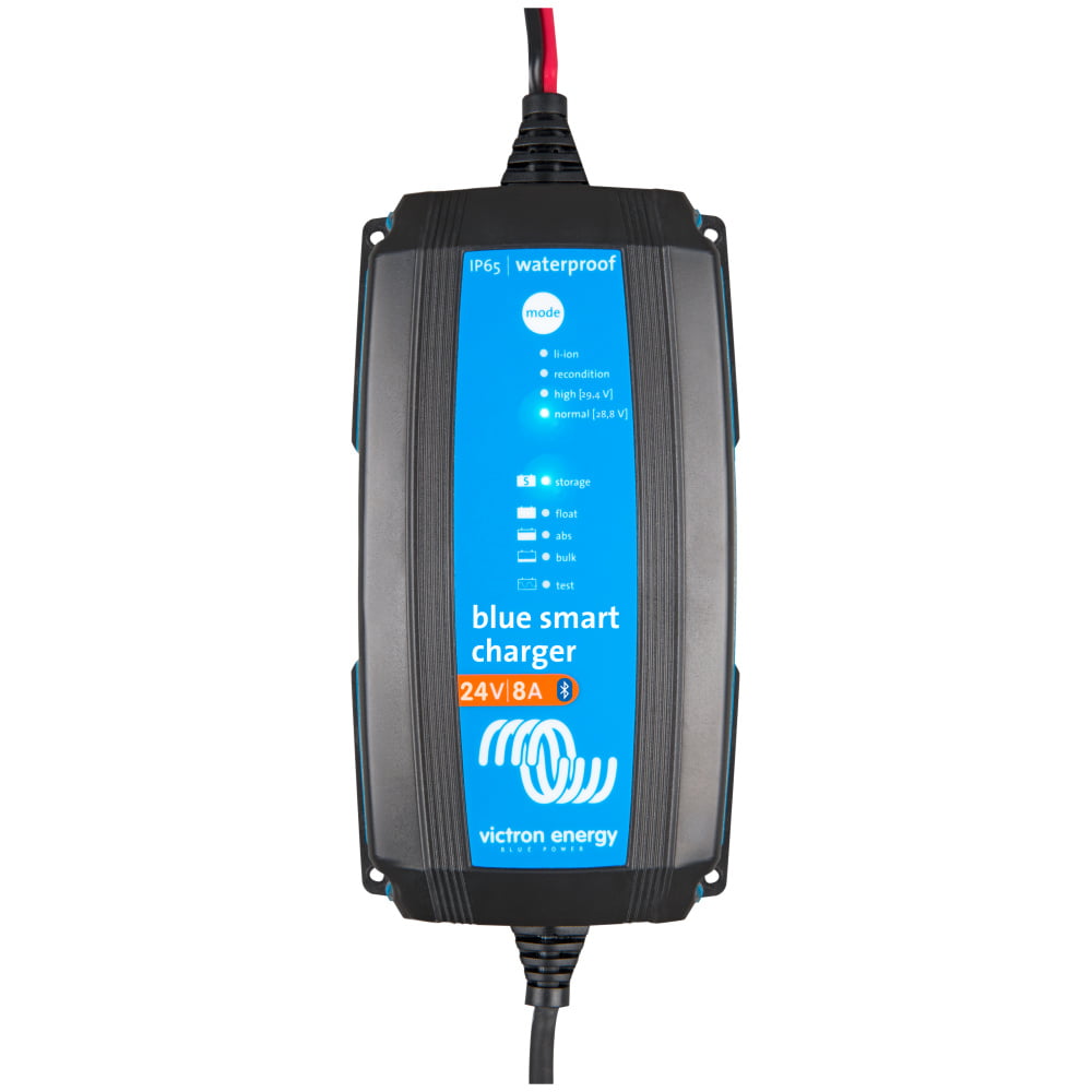 Chargeur de batterie Victron Blue Smart IP65 Charger 24V/8A + connecteur DC - BPC240831064R