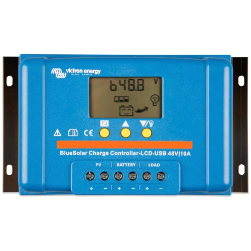 Regulador BlueSolar Victron PWM-LCD y USB 48V-10A – SCC040010050