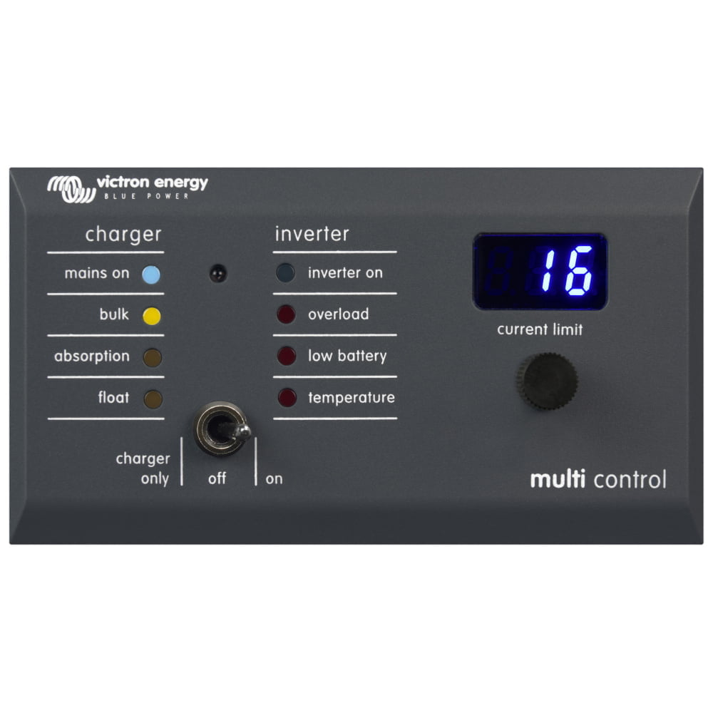 Panneau numérique Victron Multicontrol 200/200A GX - DMC000200010R
