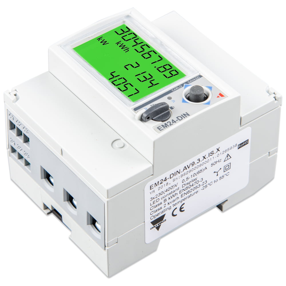 Victron EM24 Energy Meter - 3 phases - max 65A/phase - REL200100000