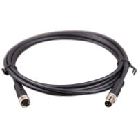 Victron cable with 3-pin male/female M8 circular connector 1 m - ASS030560100