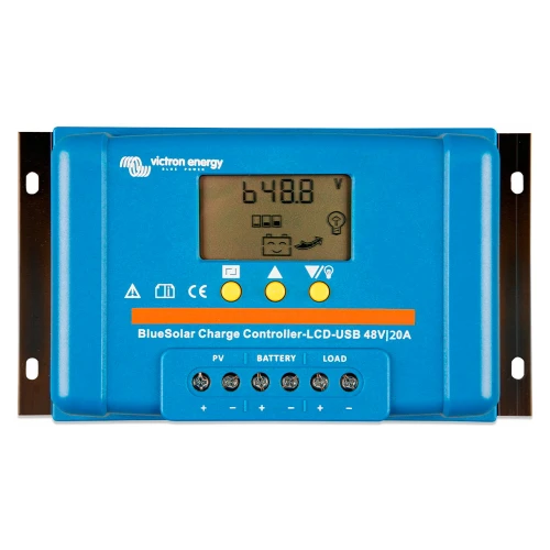 Regulador BlueSolar Victron PWM-LCD y USB 48V- 20A – SCC040020050