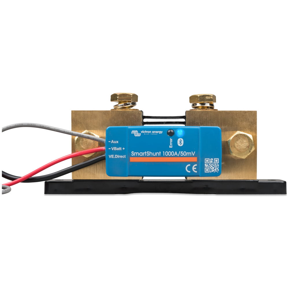Monitor de baterías Victron Smartshunt 1000A/50mV IP65 – SHU065210050