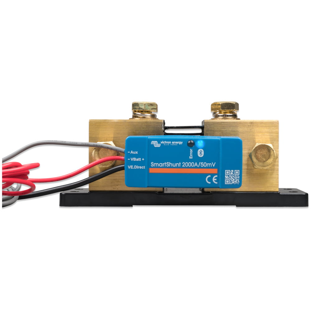 Monitor de baterías Victron Smartshunt 2000A/50mV IP65 – SHU065220050