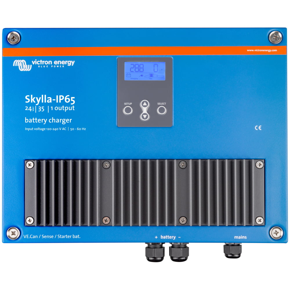 Victron Skylla IP65 24/35 (1+1) 120-240V Charger - SKY024035000