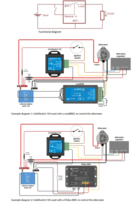 SolidSwitch Victron 104 - BMS800200104