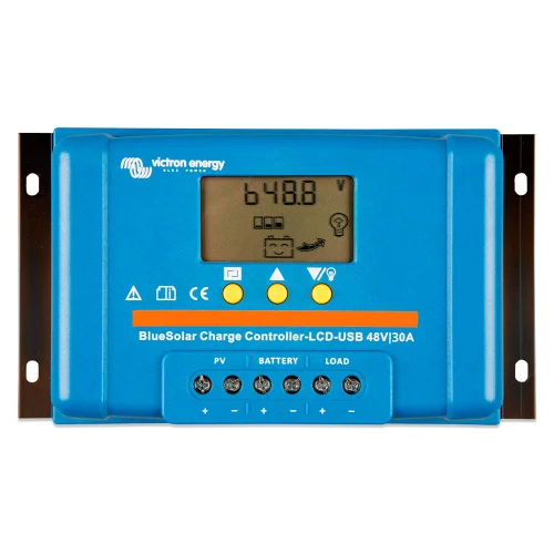 Regulador BlueSolar Victron PWM-LCD y USB 48V-30A - SCC040030050