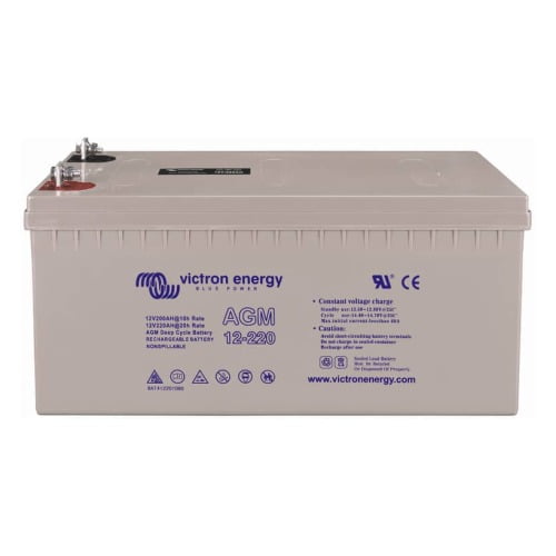 Batería Victron 12V/220Ah AGM Deep Cycle (M8) - BAT412201085