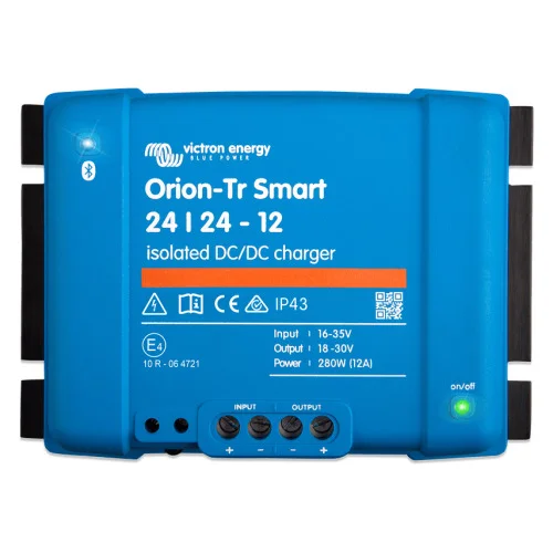 Convertidor Victron Orion-Tr Smart 2424-12A DC-DC aislado - ORI242428120 (front)