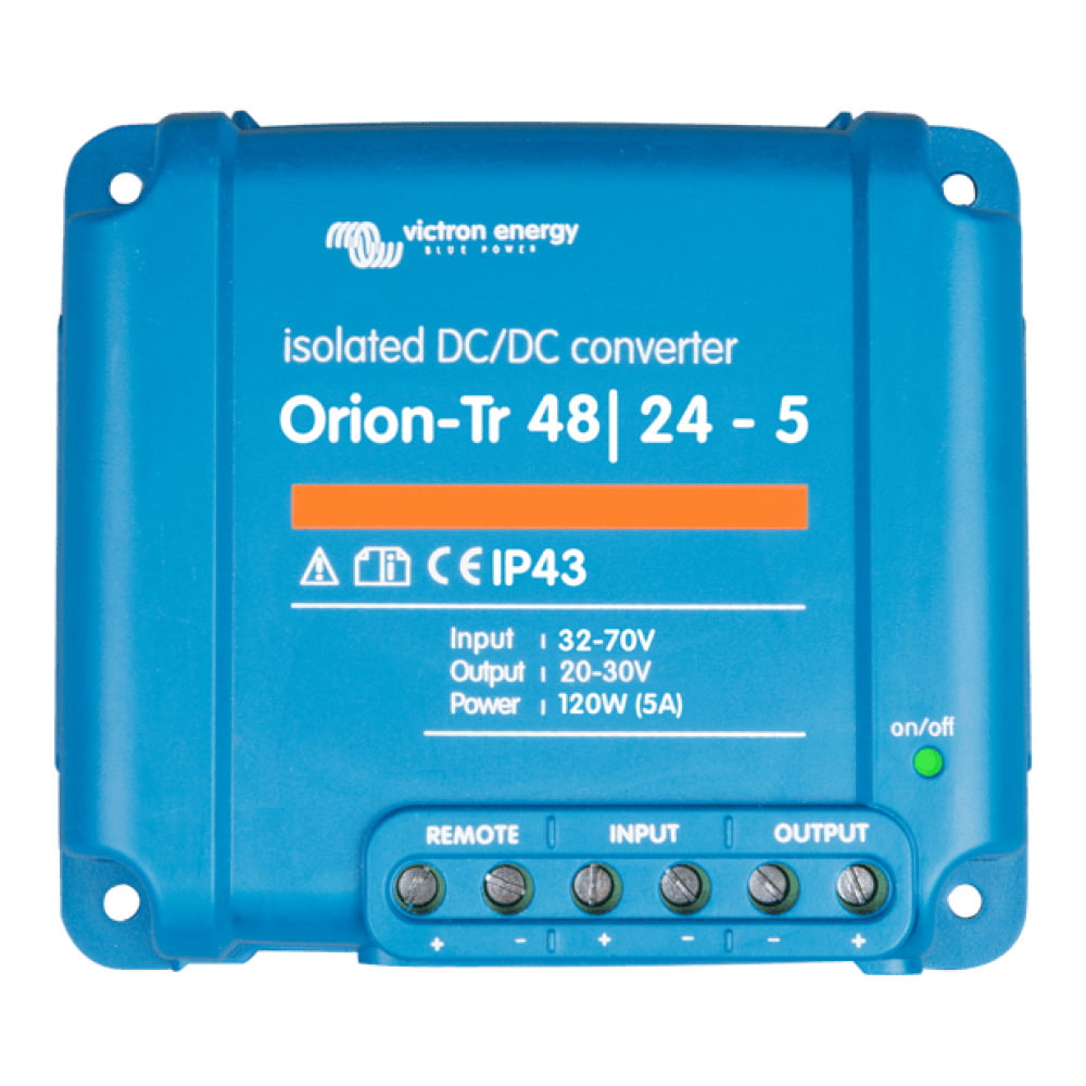 Victron Orion-Tr 48/24 5A 120W isolated converter - ORI482410110