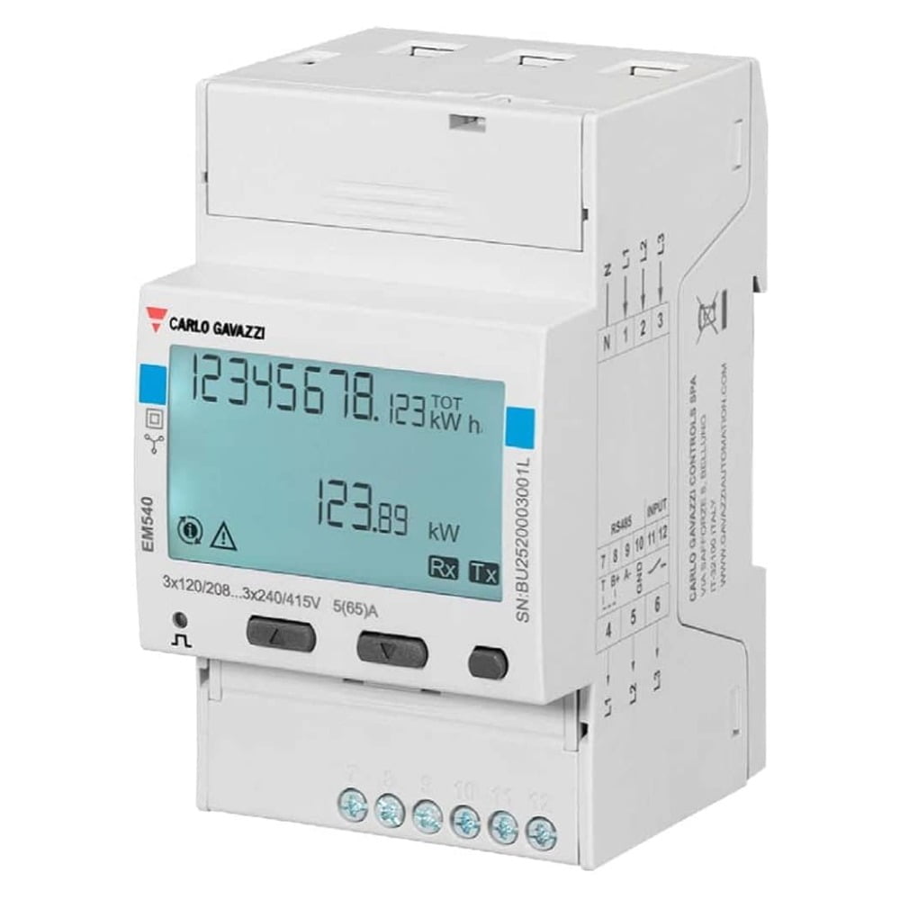 Medidor de energía Victron EM540 3 fases - max 65Aphase - REL200100100