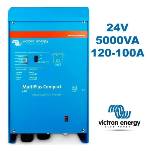 Inversor Cargador 24V Victron Multiplus 24/5000 120A-100A - PMP245021010