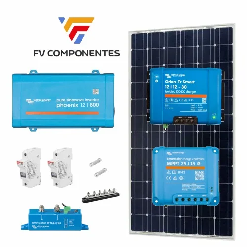 Kit Solar Camper Victron Phoenix 800W - Orion 30A - 1x140W