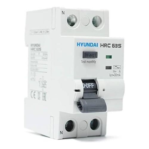 Diferencial Hyundai 2P 40A 30mA Tipo A - HRC63S-F2PG4040