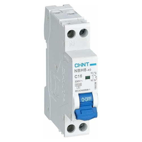 Disjoncteur Chint NBH8-40 C10 10A C 4,5kA - NBH8-1N-10C4.5 -2