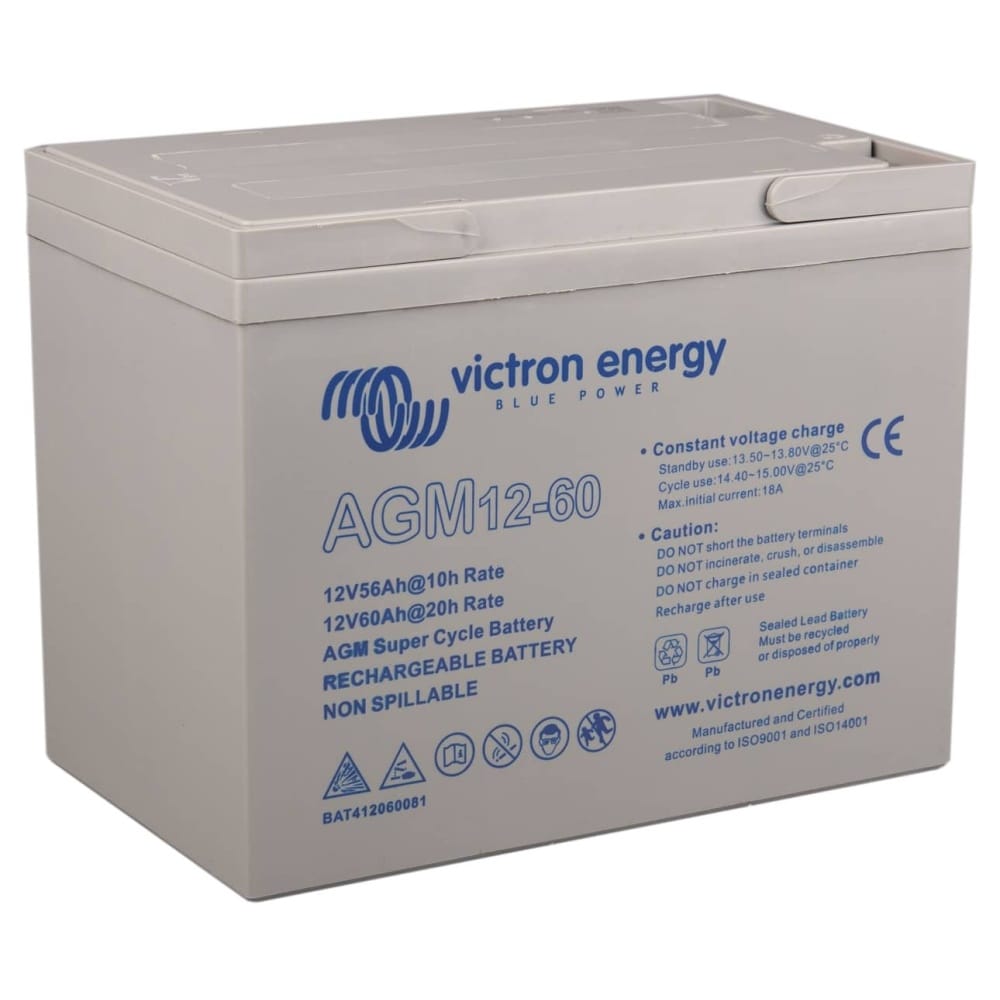 Bateria Victron 12V60Ah AGM Super Cycle (M6)- BAT412060082 (3)