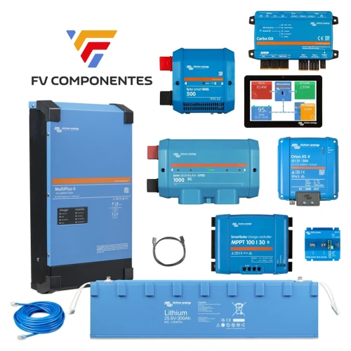 Kit Solar Camper Victron 3000W NG - 300Ah