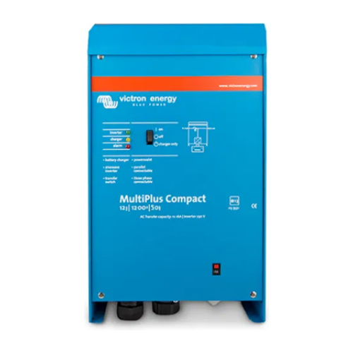 Wechselrichter-Ladegerät 12V Victron Multiplus Compact 12-1200 50A-16A - CMP122120000