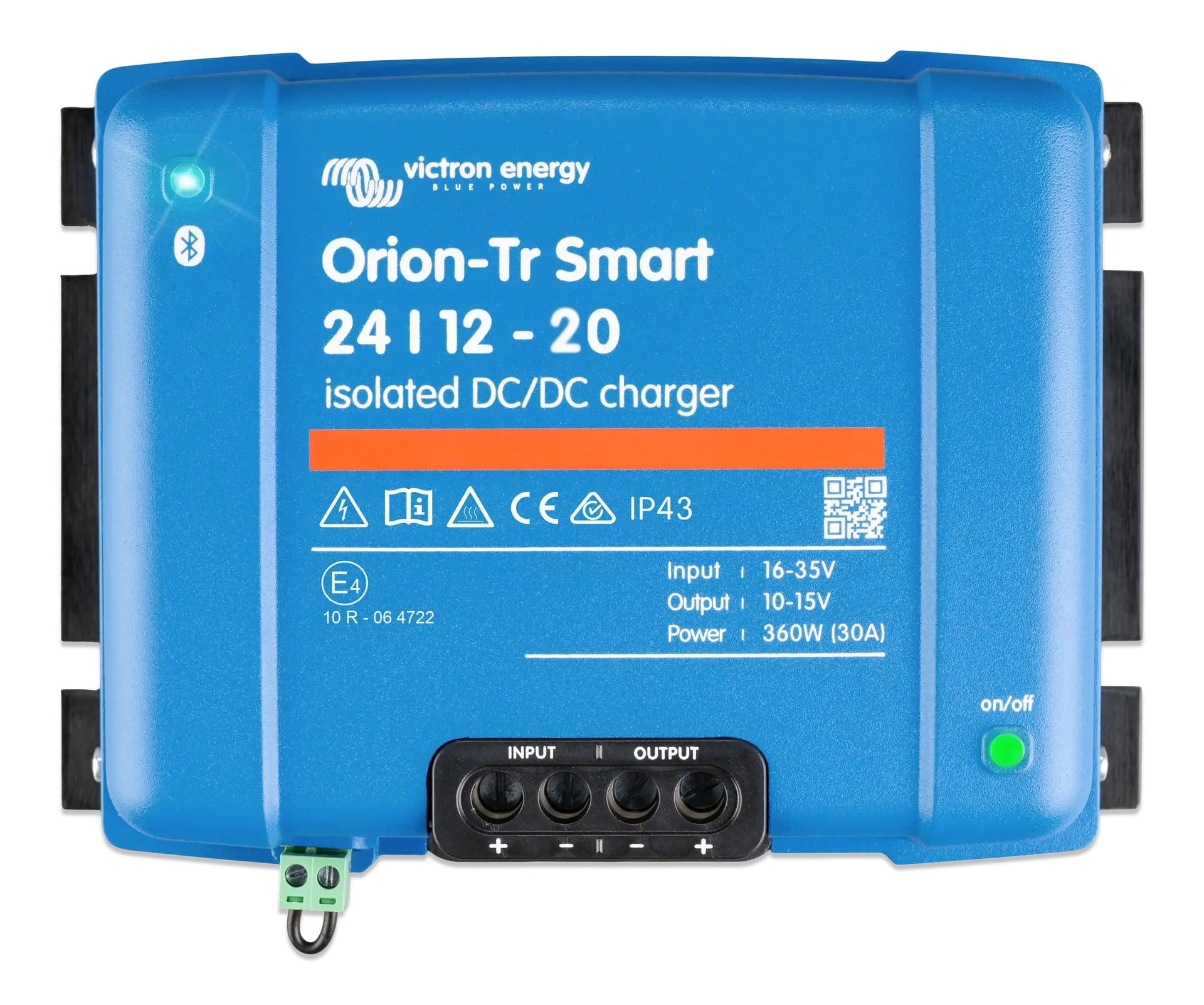 Conversor Booster Isolado CC-CC 48/12-20A Orion-Tr Smart da Victron - ORI481224120 Conversores amplificadores CC-CC isolados Victron Orion-Tr Smart 48/12-20A