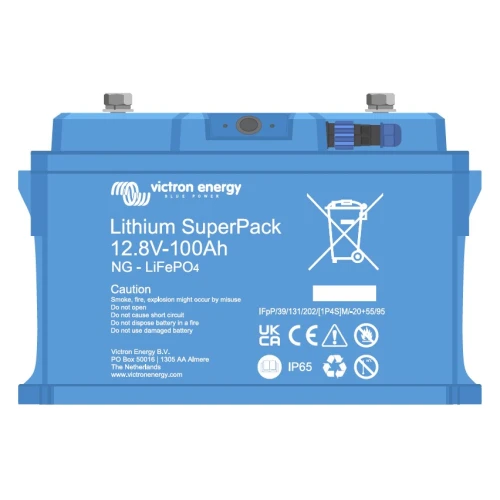 Batería de litio LiFePO4 Victron SuperPack 12,8V/100Ah NG - BAT512110740