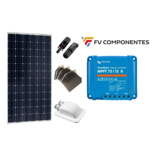 Kit Solar Camper Victron 12V 185W