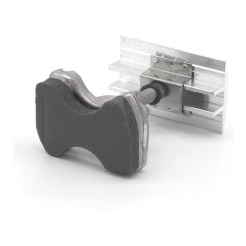 NOVOTEGRA Pinza intermedia con pletina de contacto a tierra incluida para raíl C y FR III - 30-42 – 03-001433