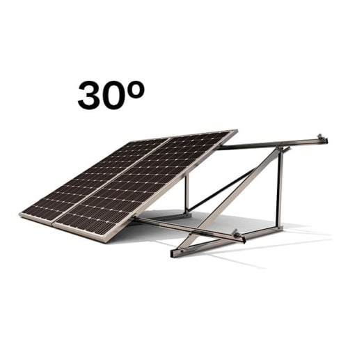 SUNFER 11V3 30º Geschlossener Schrägständer. 3 Module vertikal - 10325