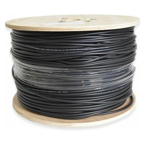 Bobina de cable solar 6mm² fotovoltaico HIS SOL H1Z2Z2-K | negro - 500m