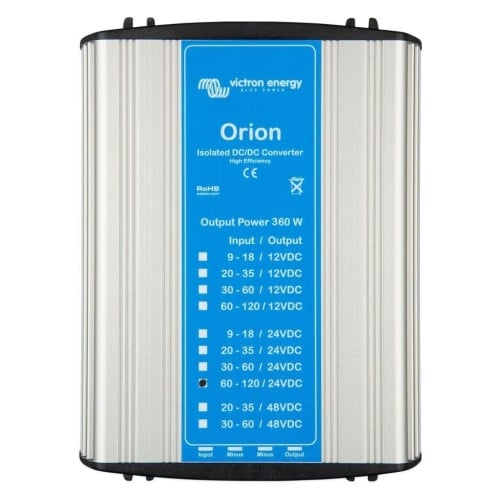 Conversores CC-CC isolados Orion, modelos de 360 W e para aplicações específicas