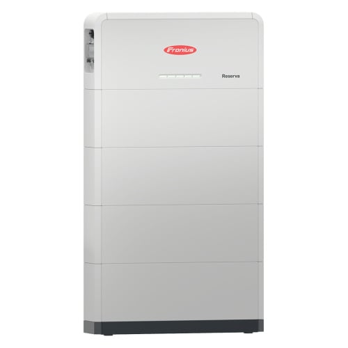 FVComponentes.com - Tienda solar especializada en Victron Energy 48 Batería Fronius Reserva con cuatro módulos de 3,15 kWh y unidad BMS