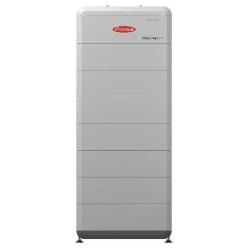 FVComponentes.com - Tienda solar especializada en Victron Energy 43 Batería Fronius Reserva PRO 28.0 kWh de siete módulos vista frontal