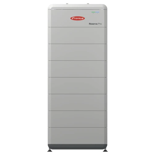 FVComponentes.com - Tienda solar especializada en Victron Energy 43 Batería Fronius Reserva PRO 28.0 kWh de siete módulos vista frontal