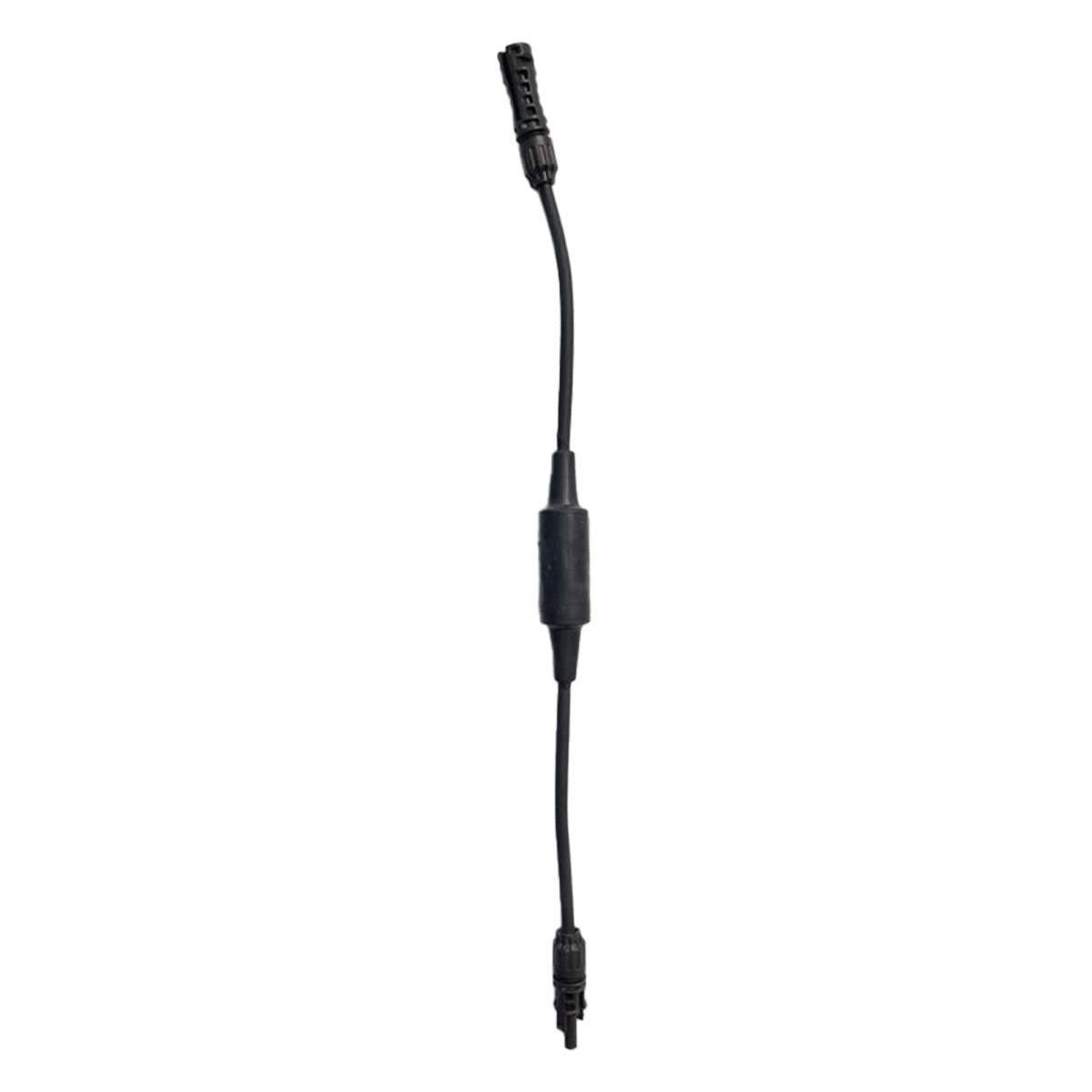 Instalar e colocar em funcionamento um Fronius Reserva: guia completo 3 Fusível em linha com conector Stäubli MC4 Evo Stor para a bateria Fronius Reserva PRO