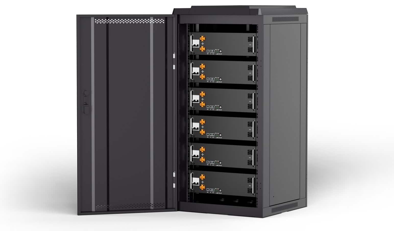 Installation des batteries ZYC SIMPO 5000 : armoire, câblage et mise en service 1 Armoire précâblée ZYC SIMPO pour 6 batteries