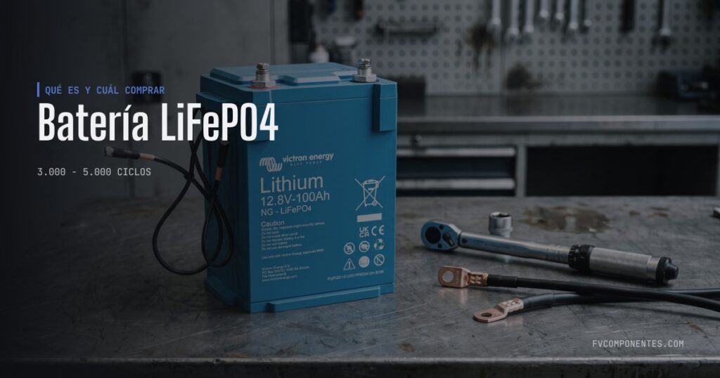 Bateria LiFePO4 — guia técnico da FV Componentes