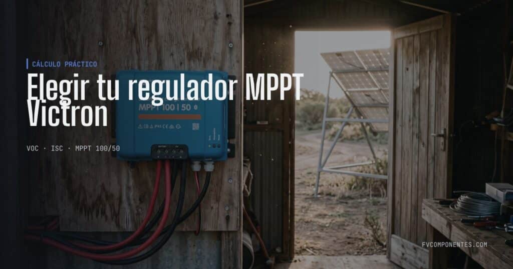 Escolher o seu regulador MPPT Victron — guia técnico da FV Componentes