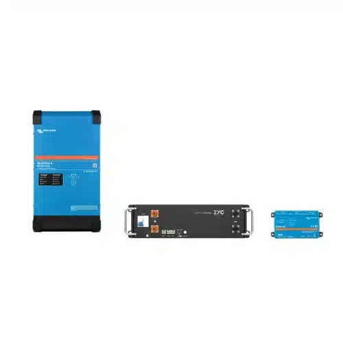Onduleur Victron MultiPlus II 48/3000, batterie ZYC SIMPO 5000i de 5,12 kWh et Cerbo GX
