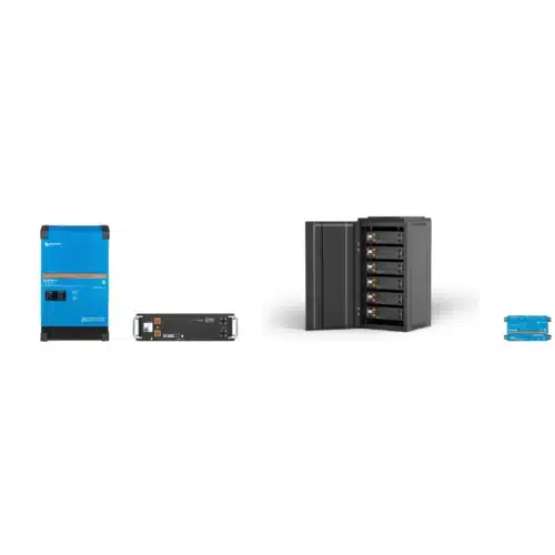 Onduleur Victron MultiPlus II 48/5000, batterie ZYC SIMPO 5000i, armoire ZYC et Cerbo GX