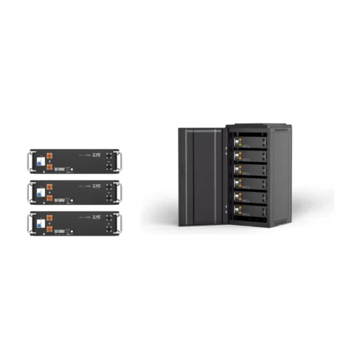FVComponentes.com - Tienda solar especializada en Victron Energy 41 Tres baterías ZYC SIMPO 5000i de 5,12 kWh y armario precableado ZYC SIMPO