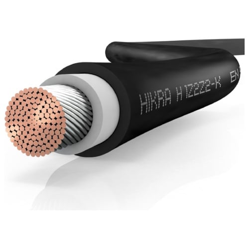 Hikra SOL solar cable (EN50618 & IEC62930) 6mm², black, 100m (37-009336) – 738615@0100