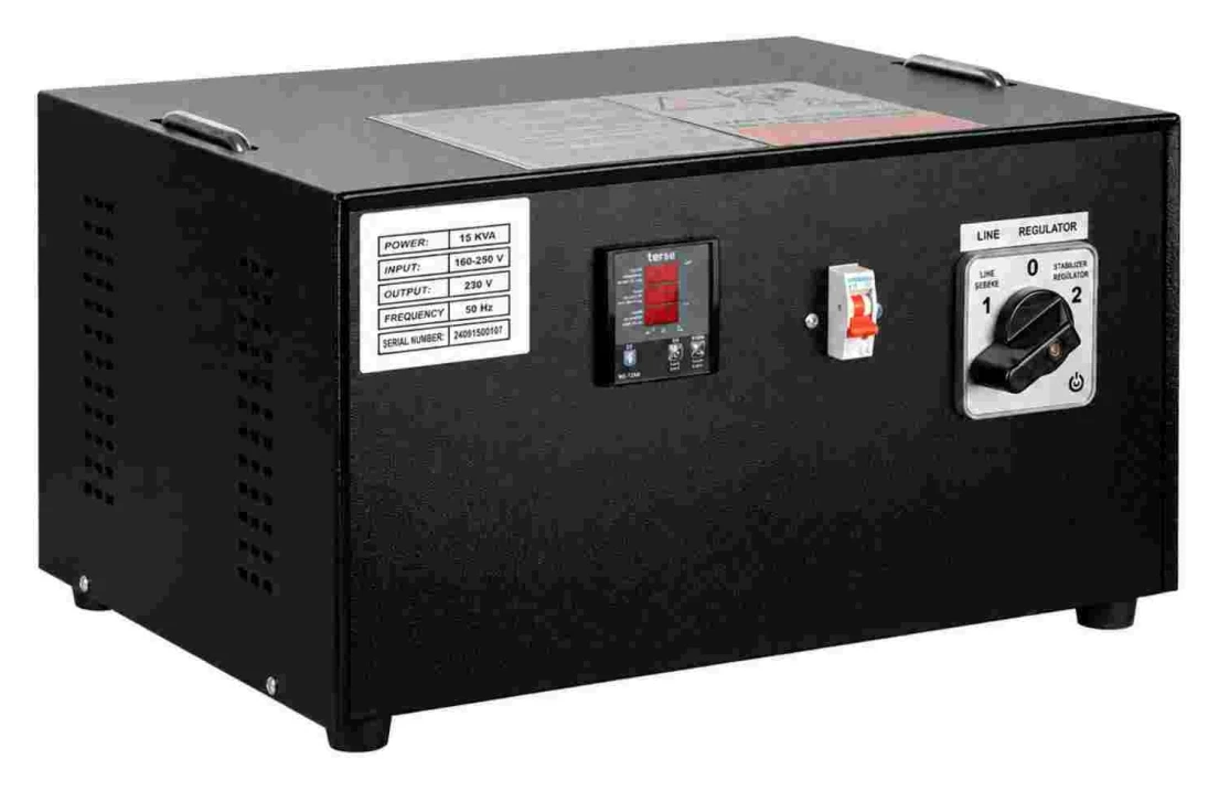 estabilizador-de-tension-monofasico-con-servomotor-15kva-12kw.jpg Estabilizador de tensión monofásico con servomotor 15 kVA (12 kW) 230V ±2%